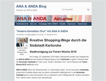Tablet Screenshot of blog.anaundanda.de