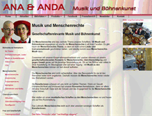 Tablet Screenshot of konzert.anaundanda.de